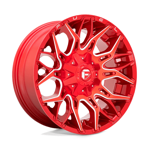 FUEL D771 TWITCH Candy Red Milled