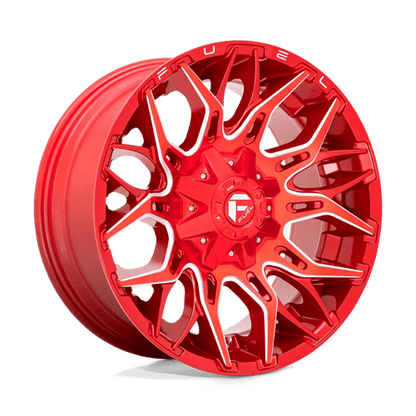 FUEL D771 TWITCH Candy Red Milled