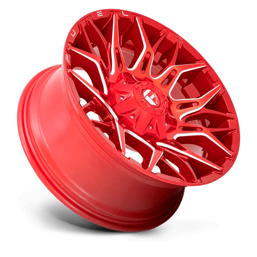 FUEL D771 TWITCH Candy Red Milled