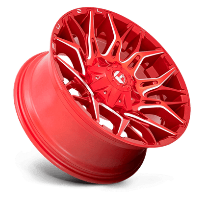FUEL D771 TWITCH Candy Red Milled
