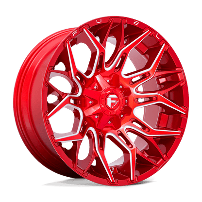 FUEL D771 TWITCH Candy Red Milled