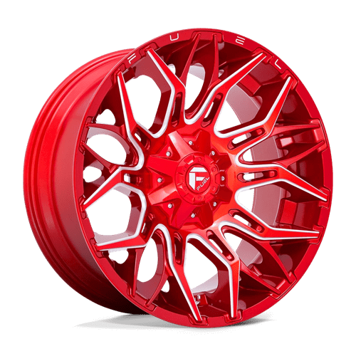 FUEL D771 TWITCH Candy Red Milled