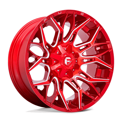FUEL D771 TWITCH Candy Red Milled
