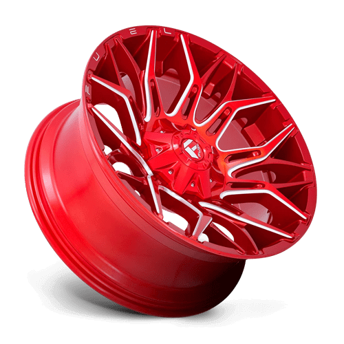 FUEL D771 TWITCH Candy Red Milled