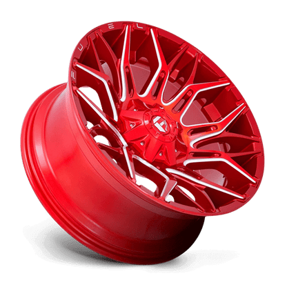 FUEL D771 TWITCH Candy Red Milled