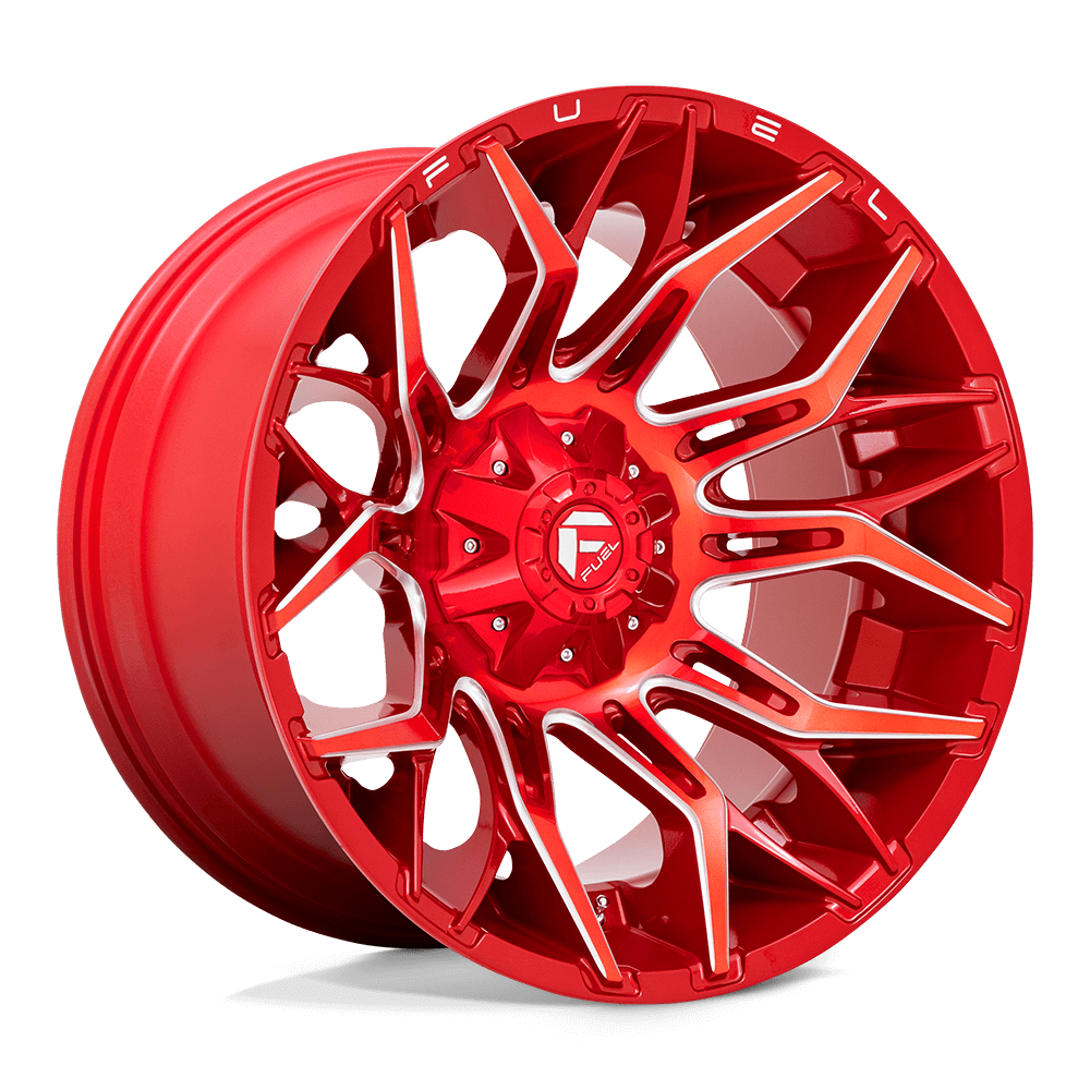 FUEL D771 TWITCH Candy Red Milled