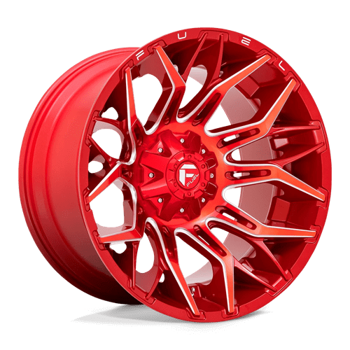 FUEL D771 TWITCH Candy Red Milled