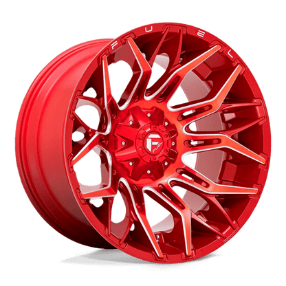 FUEL D771 TWITCH Candy Red Milled
