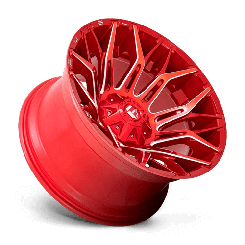 FUEL D771 TWITCH Candy Red Milled