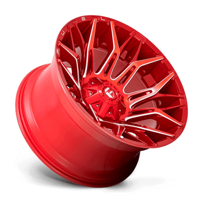FUEL D771 TWITCH Candy Red Milled