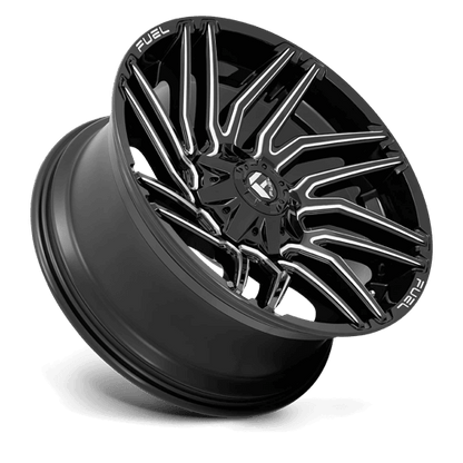 FUEL D773 TYPHOON Gloss Black Milled