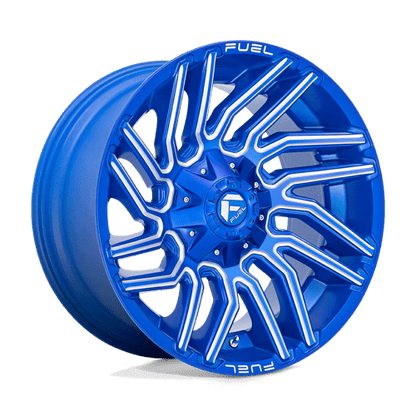 FUEL D774 TYPHOON Anodized Blue Milled