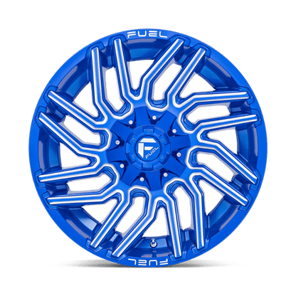 FUEL D774 TYPHOON Anodized Blue Milled