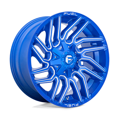 FUEL D774 TYPHOON Anodized Blue Milled