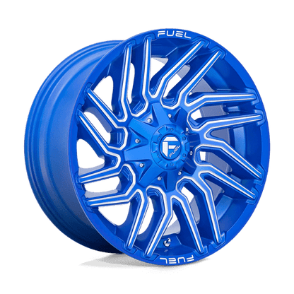 FUEL D774 TYPHOON Anodized Blue Milled