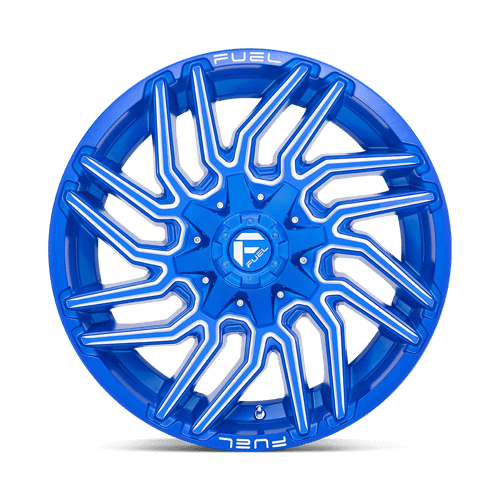 FUEL D774 TYPHOON Anodized Blue Milled