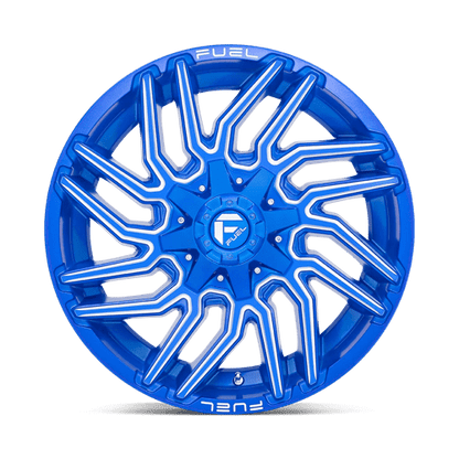 FUEL D774 TYPHOON Anodized Blue Milled