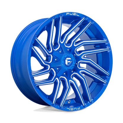 FUEL D774 TYPHOON Anodized Blue Milled