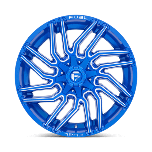 FUEL D774 TYPHOON Anodized Blue Milled