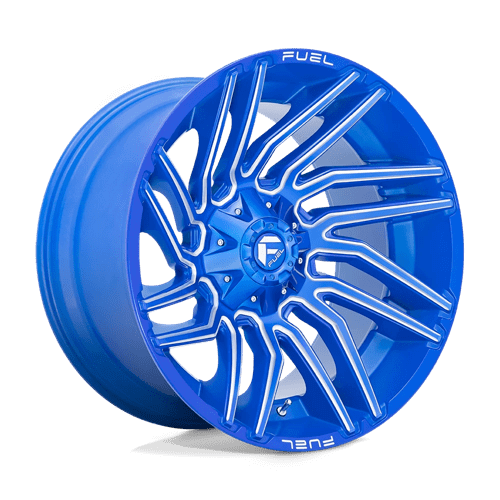 FUEL D774 TYPHOON Anodized Blue Milled