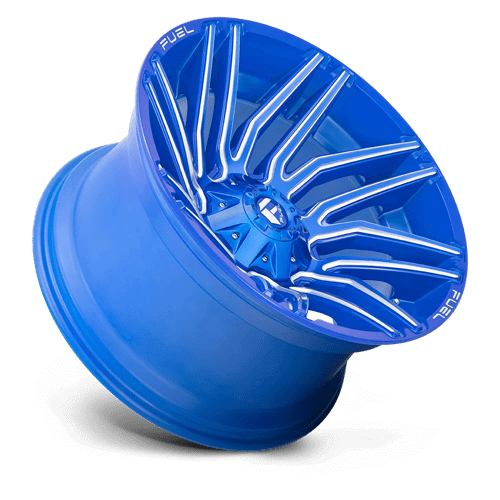 FUEL D774 TYPHOON Anodized Blue Milled