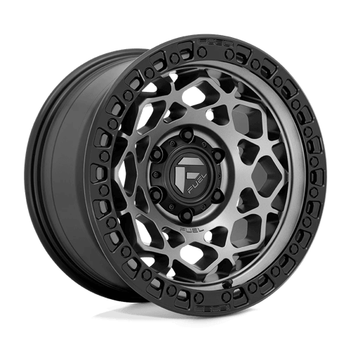 FUEL D784 UNIT Gunmetal W/ Matte Black Ring