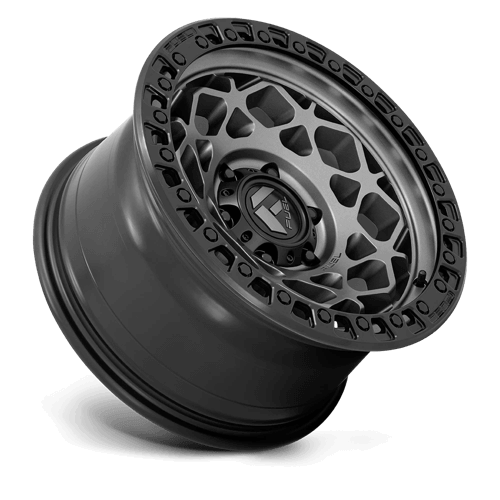 FUEL D784 UNIT Gunmetal W/ Matte Black Ring