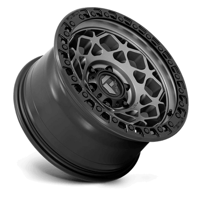 FUEL D784 UNIT Gunmetal W/ Matte Black Ring