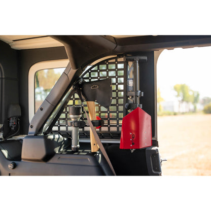 DV8 OFF-ROAD | Quick Release Molle Tool Mounts Black  | UNMM-01BL