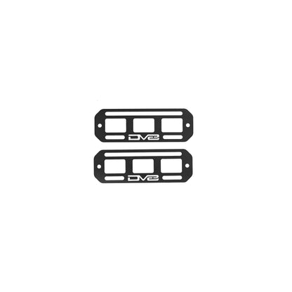 DV8 OFF-ROAD | Universal Molle Panels 7 Inch x 2.5 Inch Pair  | UNMP-01