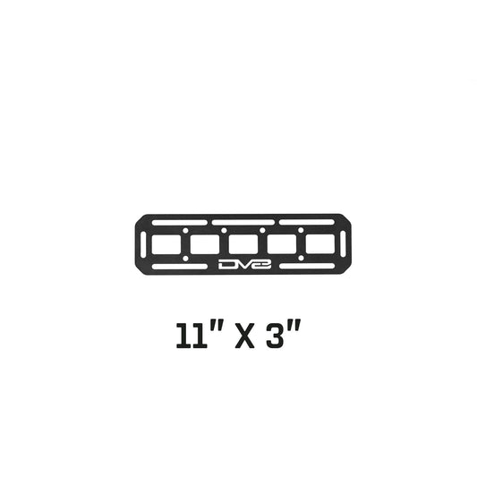 DV8 OFF-ROAD | Universal Molle Panels 11 Inch x 3 Inch  | UNMP-02