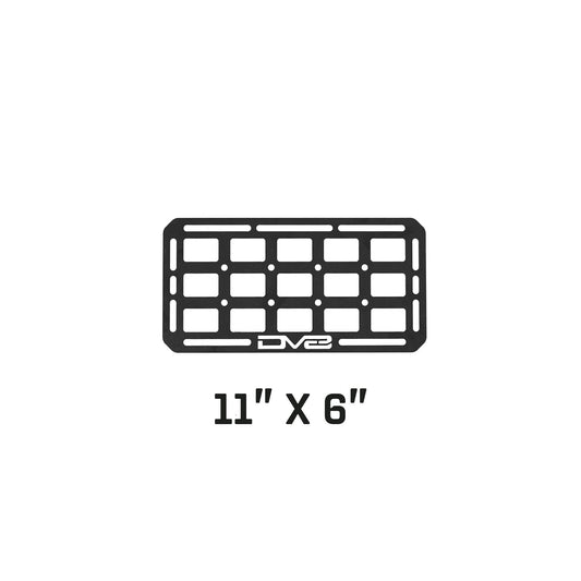 DV8 OFF-ROAD | Universal Molle Panels 11 Inch x 6 Inch  | UNMP-03