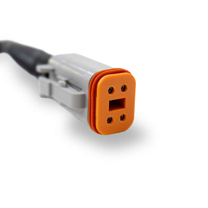 DV8 OFF-ROAD | 40 AMP DT 4 Inch Pin Halo Light Harness  | UNWH-04