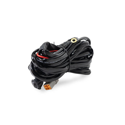DV8 OFF-ROAD | 40 AMP DTP 4 Inch Pin Halo Light Harness  | UNWH-05
