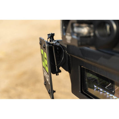 DV8 OFF-ROAD | Universal Quick Release D-Ring License Plate Mount | LPUN-01