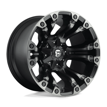 FUEL D851 VAPOR Matte Black Gray Tint