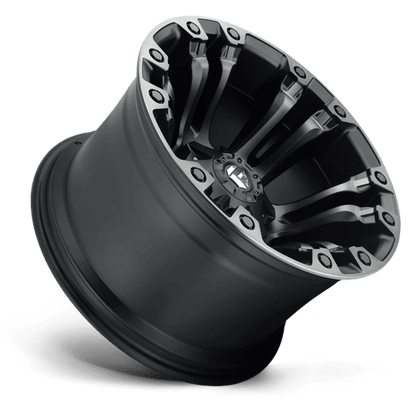 FUEL D851 VAPOR Matte Black Gray Tint