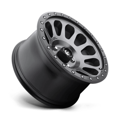 FUEL D601 VECTOR Matte Gunmetal Black Bead Ring