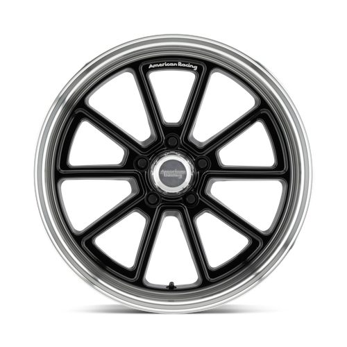 American Racing VN510 DRAFT Gloss Black W/ Diamond Cut Lip wheel
