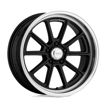 American Racing VN510 DRAFT Gloss Black W/ Diamond Cut Lip wheel