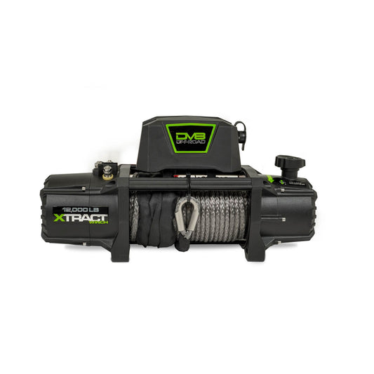 DV8 OFF-ROAD | Xtract 12k Synthetic Rope Winch  | WB12K-SR