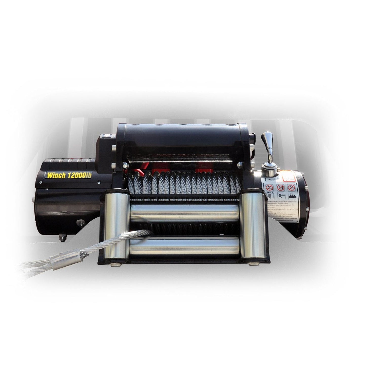DV8 OFF-ROAD | 12,000 lbs. Winch with Steel Cable  | WB12SC