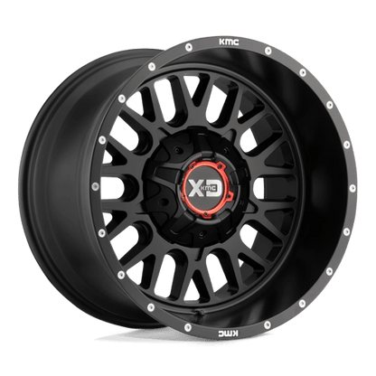 XD XD842 SNARE Satin Black wheel showcasing rugged design and durability for off-road performance.