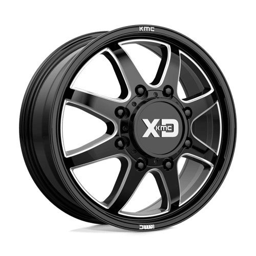 XD XD845 PIKE DUALLY Gloss Black Milled - Front