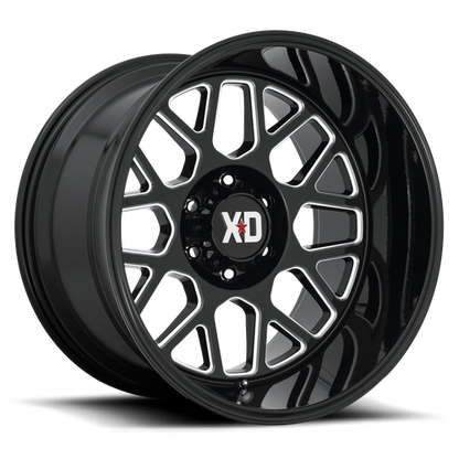 XD XD849 GRENADE II Gloss Black Milled wheel