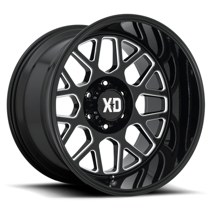 XD XD849 GRENADE II Gloss Black Milled wheel