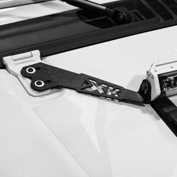 XKGLOW | Jeep JK Hood 20" Light Bar Bracket Kit | XK-BRC-JK-H