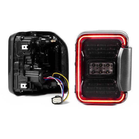 XK GLOW | LED Taillight with Smoked Lens for Jeep JT Gladiator  | XK041028