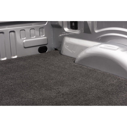BedRug XLT Bedmat For Spray-In Or No 19+ - Charcoal (New Body Style) Silverado/Sierra 6'6" Bed w/o Multi-Pro Tailgate w/o Carbonpro Bed Mat w/ Tailgate Mat interior image