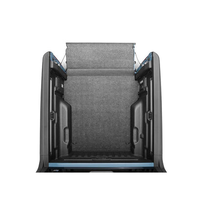 BedRug XLT Mat Spray In 22-25 Ford Maverick Bed Liner w/ Tailgate Mat - Charcoal (XLTBMM22SBS) installed in truck bed.
